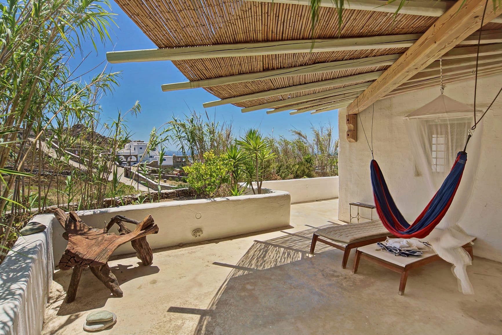 Natural light through the upper floor